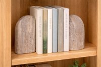Travis  Bookend, white