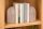 Travis  Bookend, white