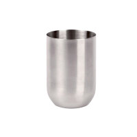 Round Steel Zahnputzbecher
