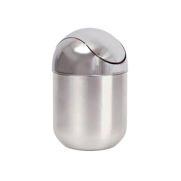 Round Steel Abfallbehälter