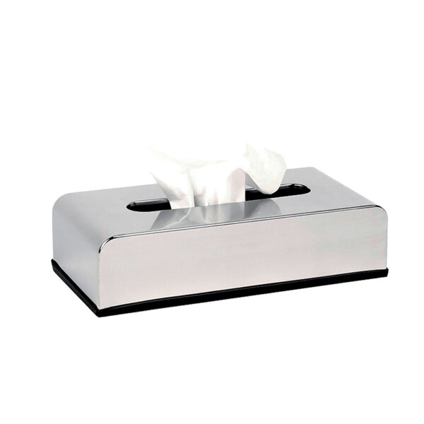 Round Steel tissue box