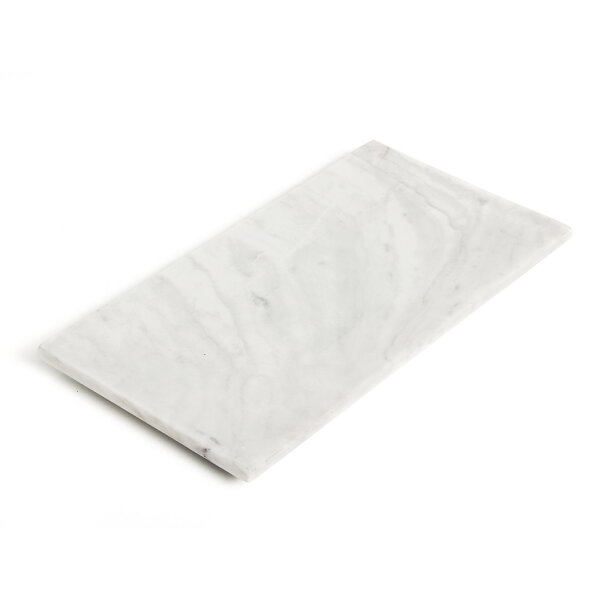 Cubic White Tray of marble