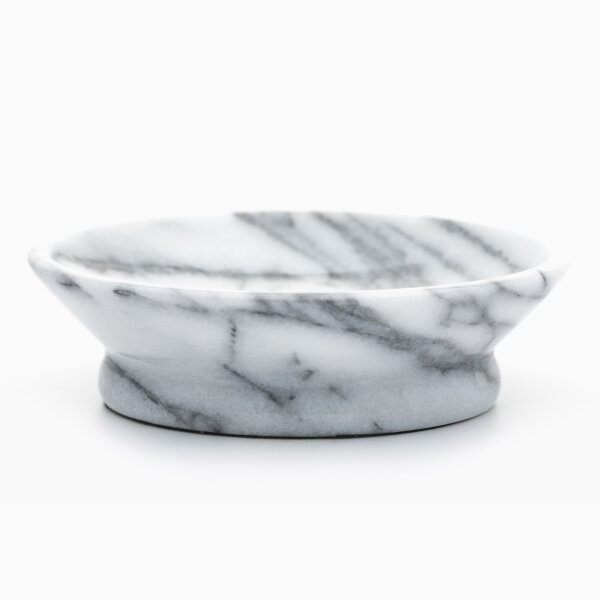 Gloss Marble White Seifenschale
