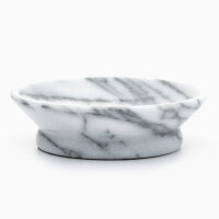 Gloss Marble White Seifenschale