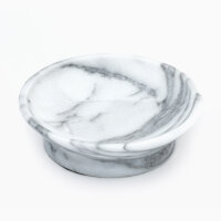 Gloss Marble White Seifenschale