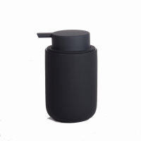 Seifenspender, ceramic silk, black