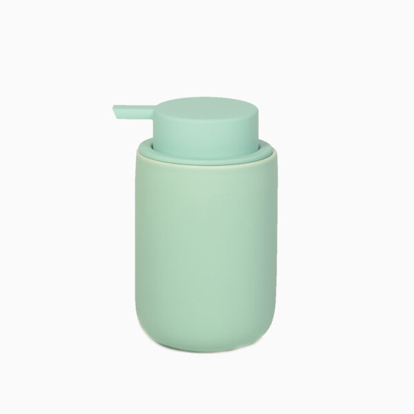 Ceramic Silk, Soap Dispenser, aqua