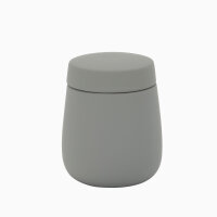 Ceramic Silk, Kosmetikdose, dark grey