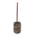 Lobby toilet brush of emperador marble