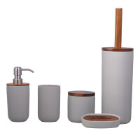 Combo Badset 5-teilig, light grey