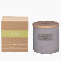 Concrete Candle Duftkerze Citrus