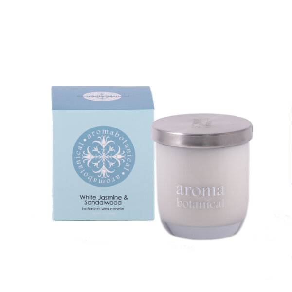 Botanical Duftkerze White Jasmine & Sandalwood Natural oils